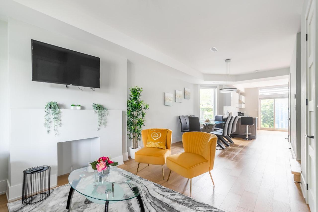 Fancy Downtown House With Hot Tub & Bbq By Globalstay Toronto Buitenkant foto